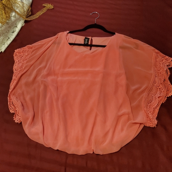 Gorgeous By-By Blouse Sz L - Picture 2 of 5